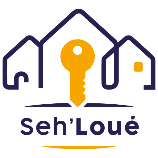 Logo de la SARL Seh Loue, société de gestion locative et de conciergerie.